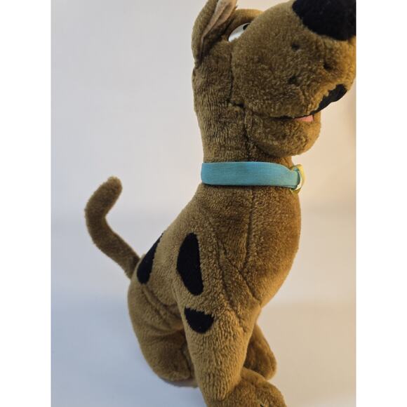 Scooby Doo 11” Plush Toy Sitting Stuffed Animal Felt Collar 1998 Equity - Picture 5 of 9